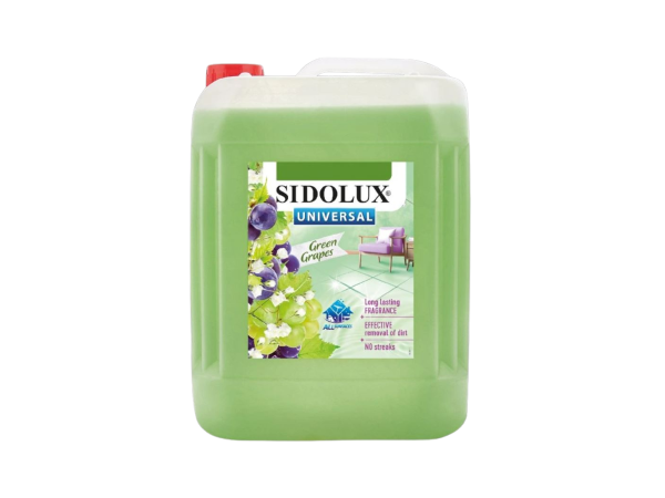 SIDOLUX UNI Soda Power - univerzální čistící přípravek na podlahy s přídavkem sody a vůní zelených hroznů - 5l