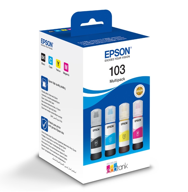 Sada náplní EPSON C13T00S64A, 103 (3x65/1x65 ml)