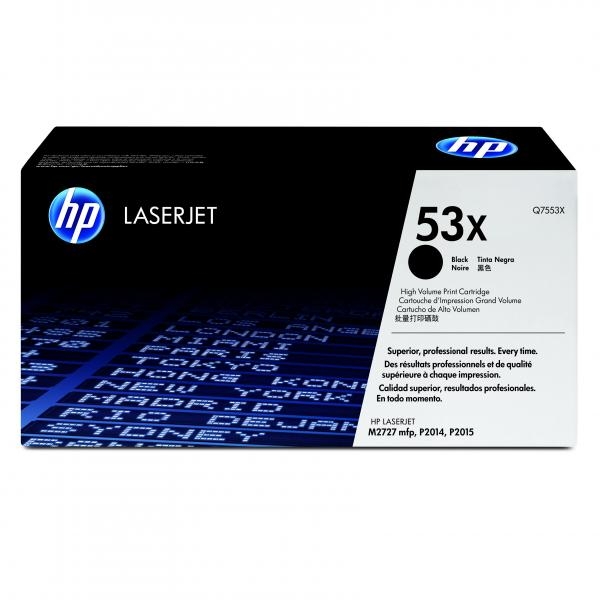 HP 53X (Q7553X), černý originální toner do tiskárny HP