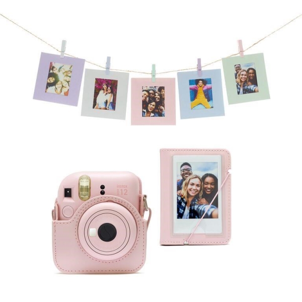 Fujifilm MINI 12 MEGA PACK růžový