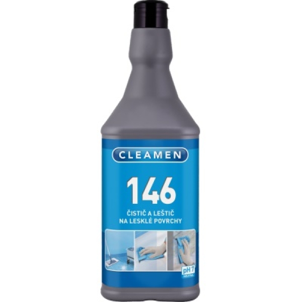 CLEAMEN 146 čistič a leštič - lesklé povrchy ECO 1 L
