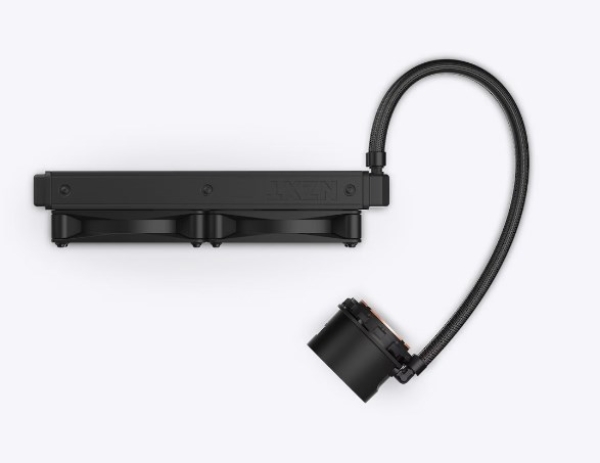 NZXT vodní chladič Kraken 280 / 2x140mm fan / 4-pin PWM / LCD disp. / 6 let