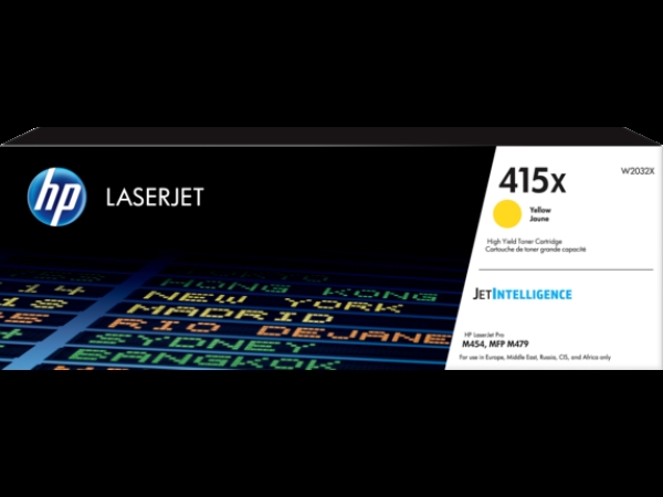 Toner HP č.415X W2032X žlutý