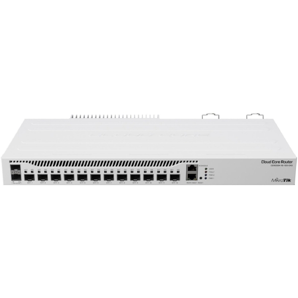 MikroTik Cloud Core Router, CCR2004-1G-12S+2XS, 1700MHz CPU, 4GB RAM, 1xLAN, 12x SFP+, 2x SFP28, vč. L6 licence