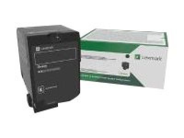 Lexmark - Černá - originální - kazeta s barvivem LRP - pro Lexmark CS827de, CX827de