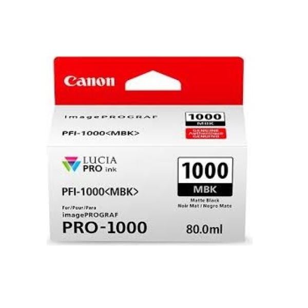 Náplň Canon PFI-1000MBK matná černá