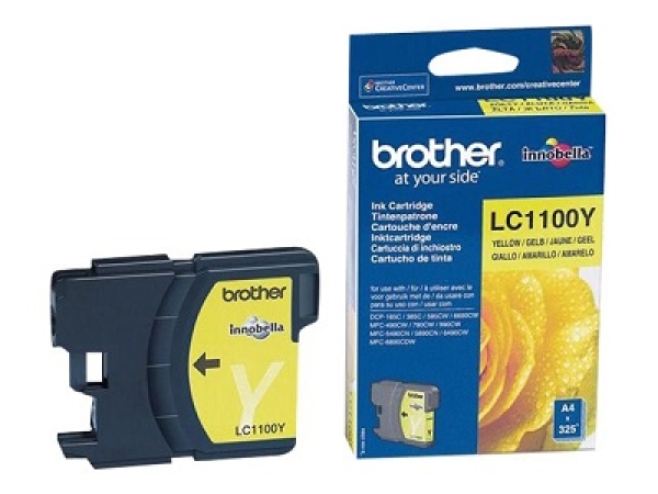 Náplň Brother LC-1100Y žlutá