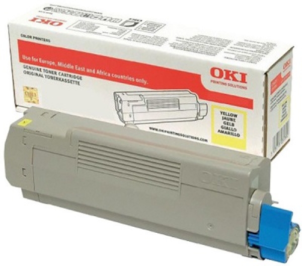 Toner OKI 46443101 žlutý (10 000 stran)