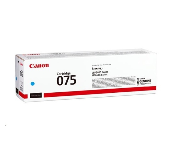 Toner Canon 075, 6362C002 žlutý (1 300 stran)