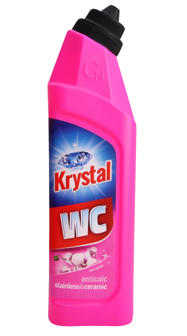 KRYSTAL WC kyselý na nerez a keramiku 750 ml