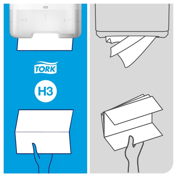 Tork Singlefold Flushable papírové ručníky