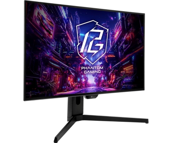 ASROCK LCD - 27" Gaming monitor PGO27QFS, OLED, 2560 x 1440 QHD, 240Hz, 1.5M:1, 275cd/m2, 0.03ms, 2xHDMI, 2xDP