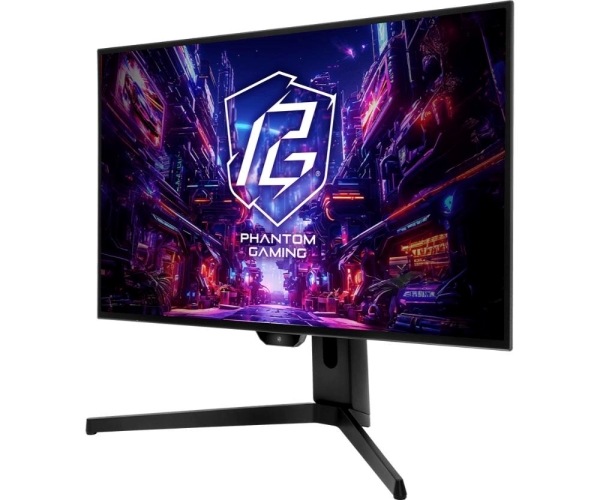 ASROCK LCD - 27" Gaming monitor PGO27QFS, OLED, 2560 x 1440 QHD, 240Hz, 1.5M:1, 275cd/m2, 0.03ms, 2xHDMI, 2xDP