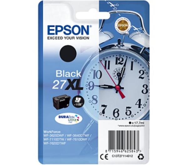 Náplň Epson 27XL, C13T27144012 žlutá