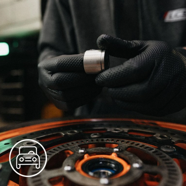 Rukavice NITRIL DIAMOND3 100 ks, nepudrované, černé, M
