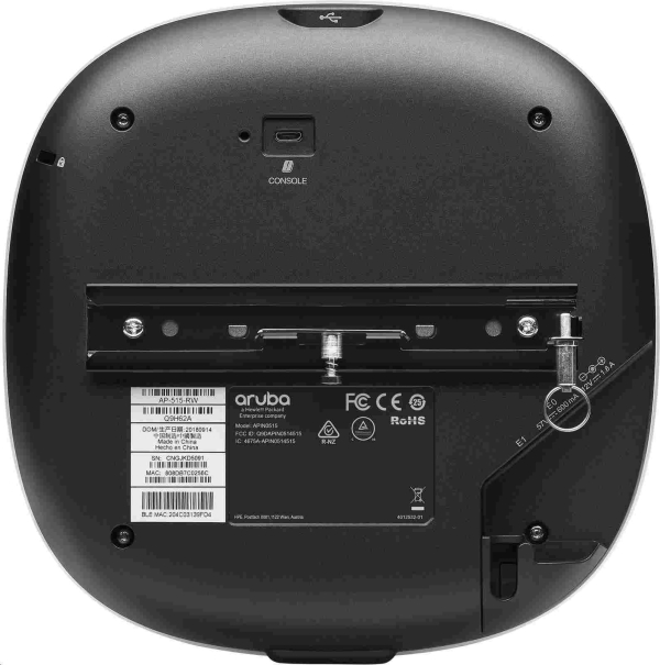 5 x HPE Aruba Networking AP-515 (RW) Dual Radio 4x4/2x2 802.11ax Internal Antennas Unified Campus AP ( 5 pack Q9H62A )