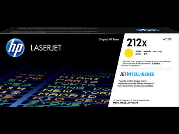 Toner HP č.212X W2122X žlutý