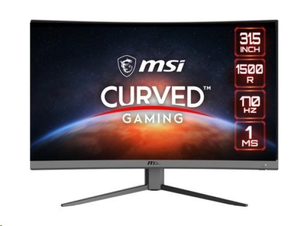 MSI/G32CQ4 E2/31,5''/VA/QHD/170Hz/1ms/Black/3R