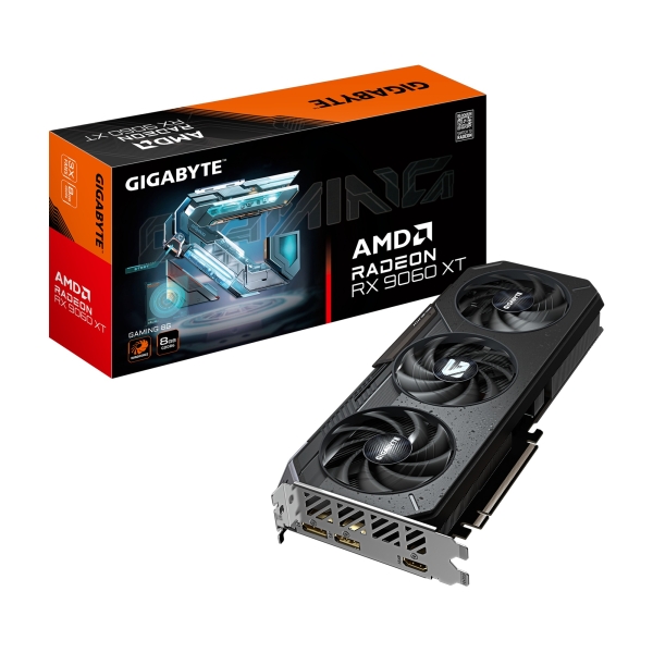 GIGABYTE VGA AMD Radeon RX 9060 XT GAMING 8GB, 8GB GDDR6, 2xDP, 1xHDMI