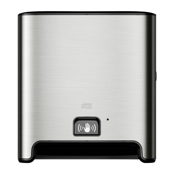 Tork Matic®zásobník na papírové ručníky v roli - s Intuition® senzorem - nerez/černá