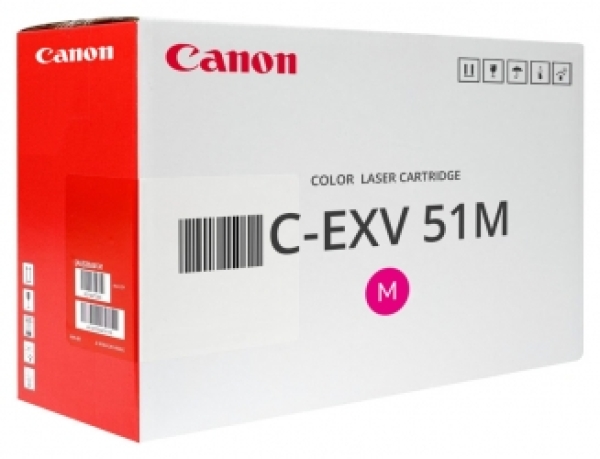 Toner Canon C-EXV51L purpurový