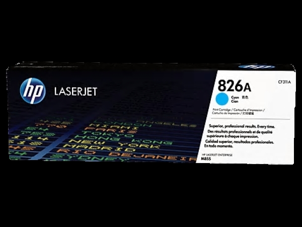 Toner HP č.826A, CF311A azurový