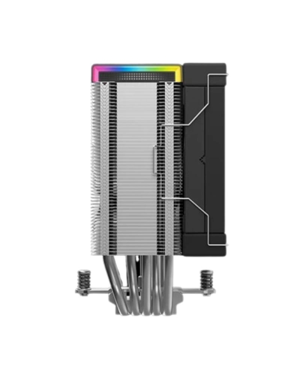 DEEPCOOL CPU Chladič AK500S DIGITAL SE, 1x120mm, LGA1851, AM5, černá
