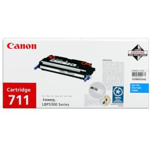 Toner Canon CRG 711C 1659B002 azurový