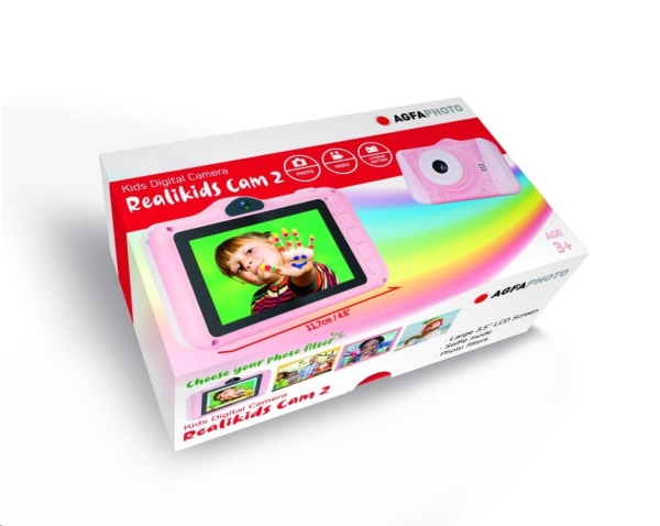 AGFAPHOTO Realikids Cam 2 Pink