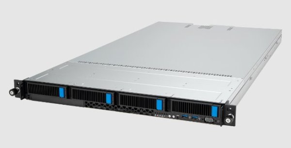 ASUS 1U server SP5 24x DDR5 4800 4x 3.5 NVMe/SATA, 3x PCIe5.0, 2x i350 1Gb, 2x800Wt