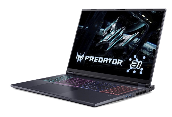 ACER NTB Predator Helios Neo 18 AI (PHN18-72-92RQ),Ultra 9 275HX,18" 2560x1600,32GB,1024GB SSD,RTX 5060,W11 Home,Black
