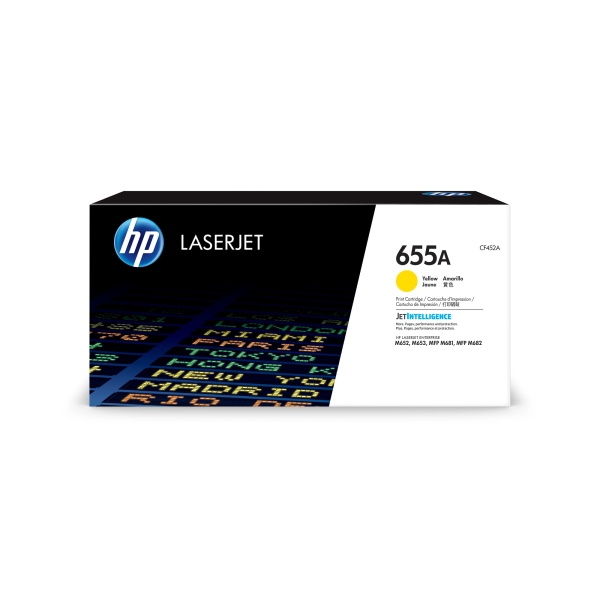 Toner HP č.655A CF452A žlutý