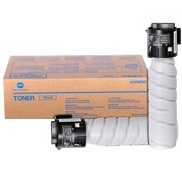 Toner Konica Minolta TN118 A3VW050 černý