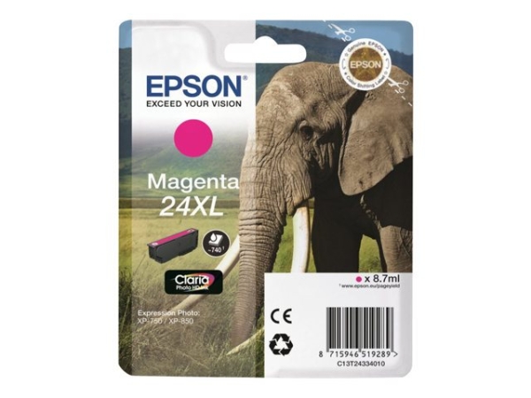 Náplň Epson 24XL, C13T24334012 purpurová 