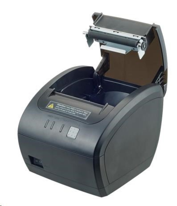 Birch CPQ5 Pokladní tiskárna s řezačkou, 300 mm/sec, RS232+USB+LAN+BT, černá, tisk v českém jazyce