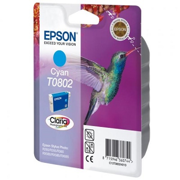 Náplň Epson C13T08024011 azurová