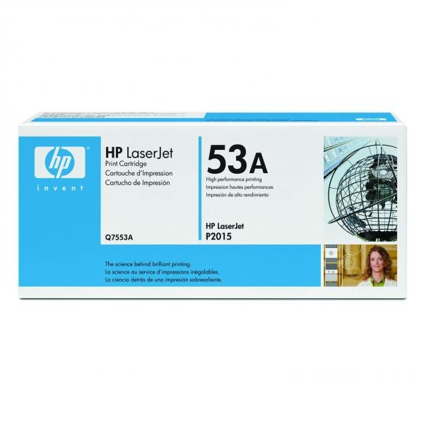 HP 53A (Q7553A), černý originální toner pro tiskárnu HP