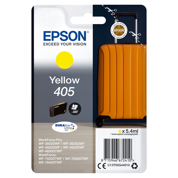 Náplň Epson 405, C13T05G44010 žlutá 