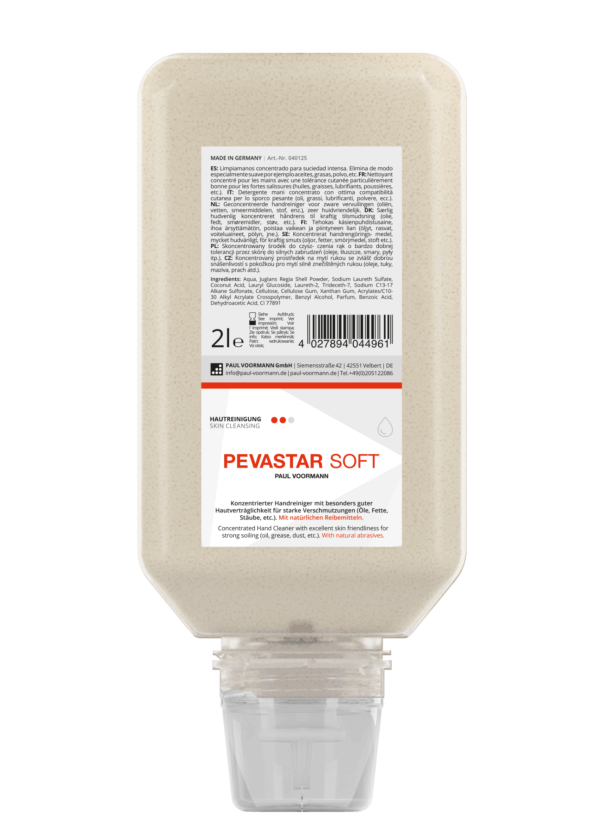 PEVASTAR SOFT mycí pasta 2 l