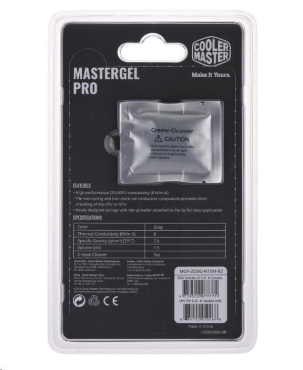 COOLER MASTER termální pasta PRO V2