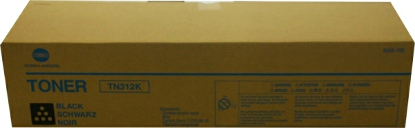 Toner Minolta TN312Bk, 8938-705 černý EOL
