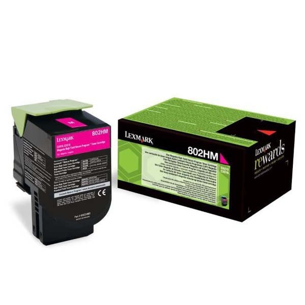 Toner Lexmark 80C2HM0 purpurový