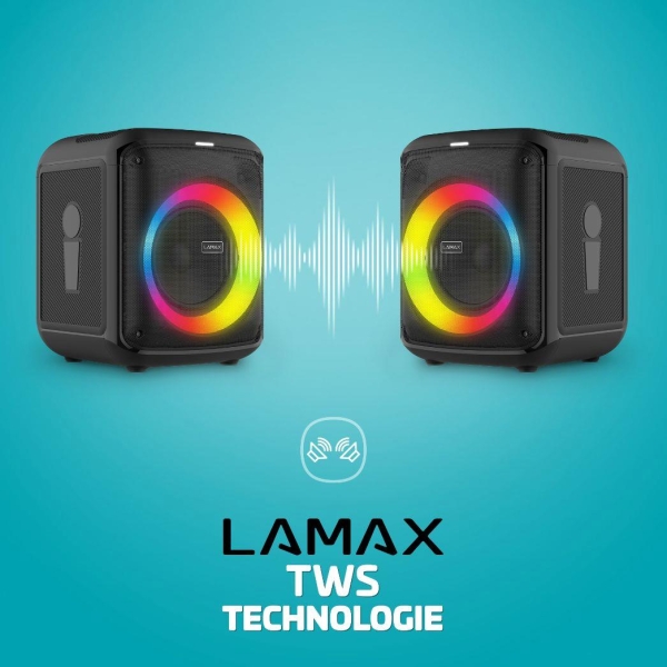 LAMAX PartyKing1 Play - přenosný reproduktor