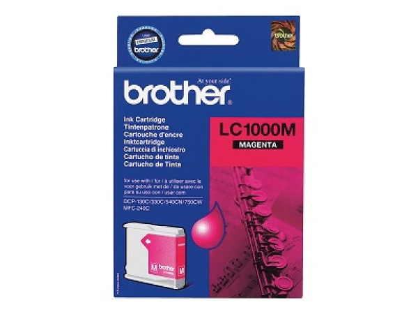 Náplň Brother LC-1000M purpurová
