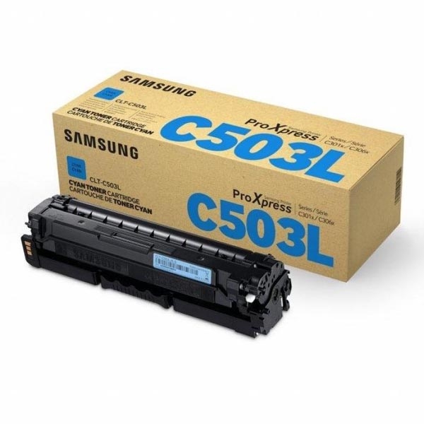 Toner Samsung CLT-C503L SU014A azurový