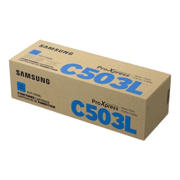Toner Samsung CLT-C503L SU014A azurový