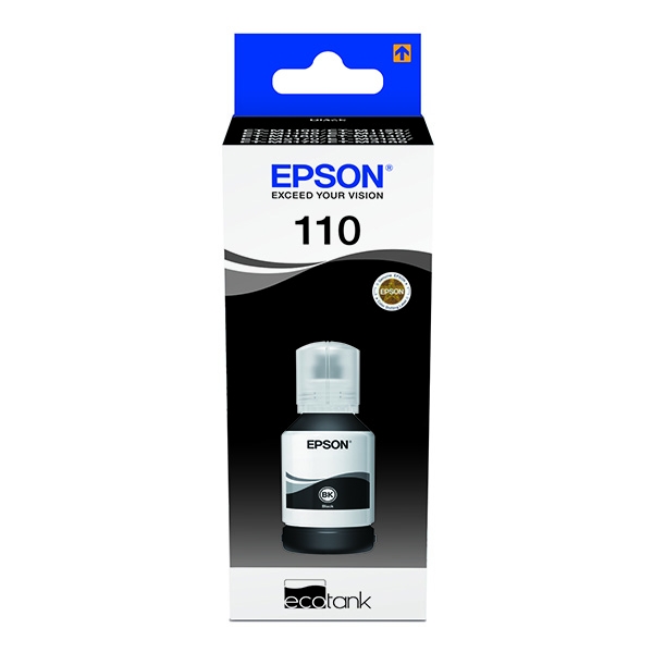 Epson 110 (C13T03P14A), černá originální barva do tiskárny Epson