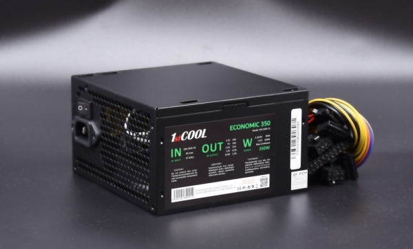 1stCOOL zdroj 350W ECONOMIC 350, ventilátor 120mm (náhradní díl, zdroj do PC case)