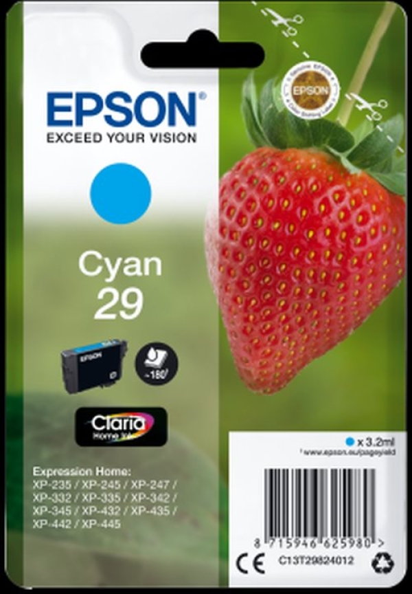 Náplň Epson 29, C13T29824012 azurová
