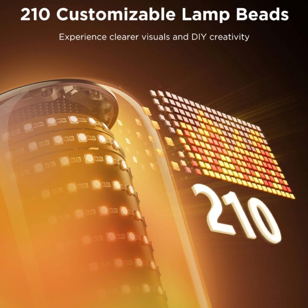 Govee Table Lamp 2 RGBW Akumulátorová lampa s reproduktorem - zvuk od JBL